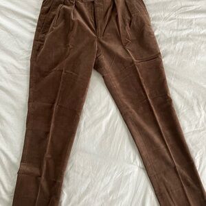 Brooks Brothers Men's Corduroy Pants - Brown W34